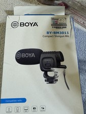 BOYA BY-BM3011 Camera-Mount Compact Shotgun Microphone Bran