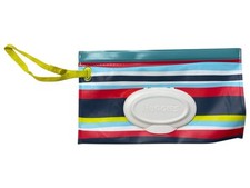 Huggies Clutch n Clean Baby Wipe Travel Pouch Wristlet Reusable Refillable Empty