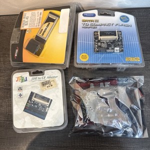 Retro Computer & Maker Electronics Lot – SATA/IDE to CF Adapters + RAMPS-FD 
