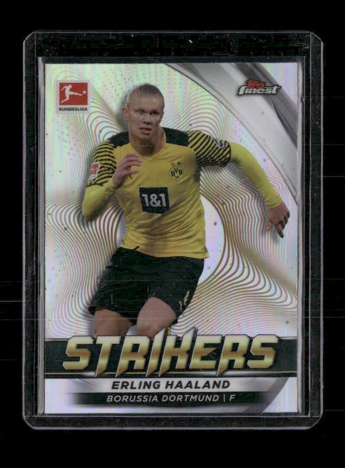 Erling Haaland 2021-22 Topps Finest Bundesliga #FS-EH Strikers