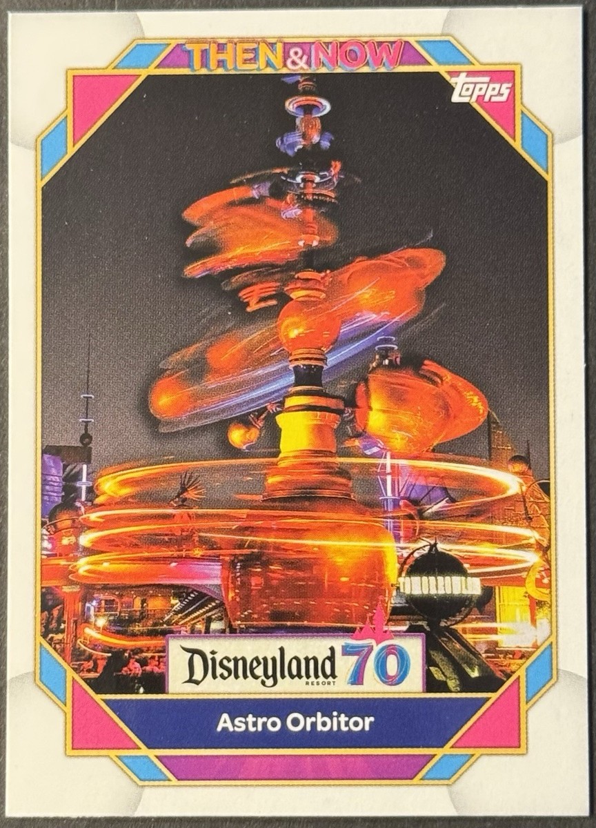 2025 Topps Disneyland 70th Anniversary Base #60 Astro Orbitor | eBay