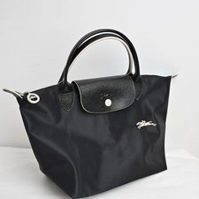 LONGCHAMP Le Pliage Tote Bag, Black, Size:S Nylon Women New From Japan