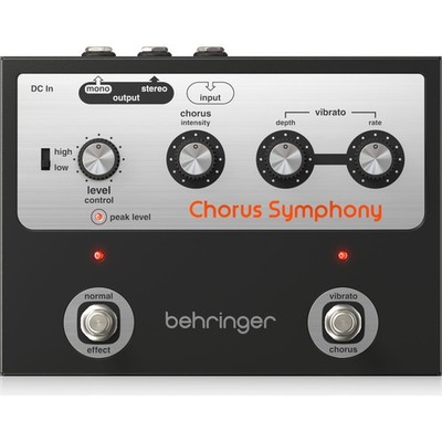 Behringer Chorus Symphony - Modulations Effektgerät für Gitarren