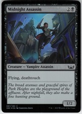 Foil Midnight Assassin 87 Streets of New Capenna C NM