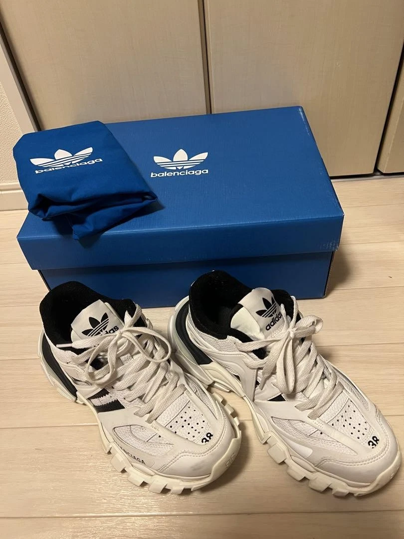 Sneakers Donna 8.0US Balenciaga Adidas Track Forum Edizione Limitata Modello Raro VH