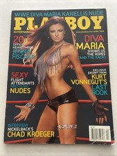 Playboy Magazine April 2008 WWE DIVA MARIA KANELLIS