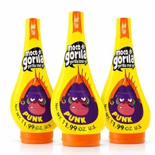 Moco de Gorila Punk Gorilla Snot Hair Gel Extreme Hold Yellow 11.9 oz - 3 Pack