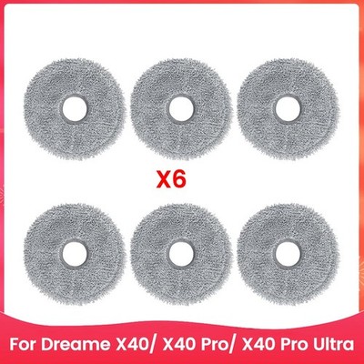 6 Stück Wischpads für  X40/ X40 Pro/X40 Pro  Sweeper Roboterzubehör, Ersatz9032