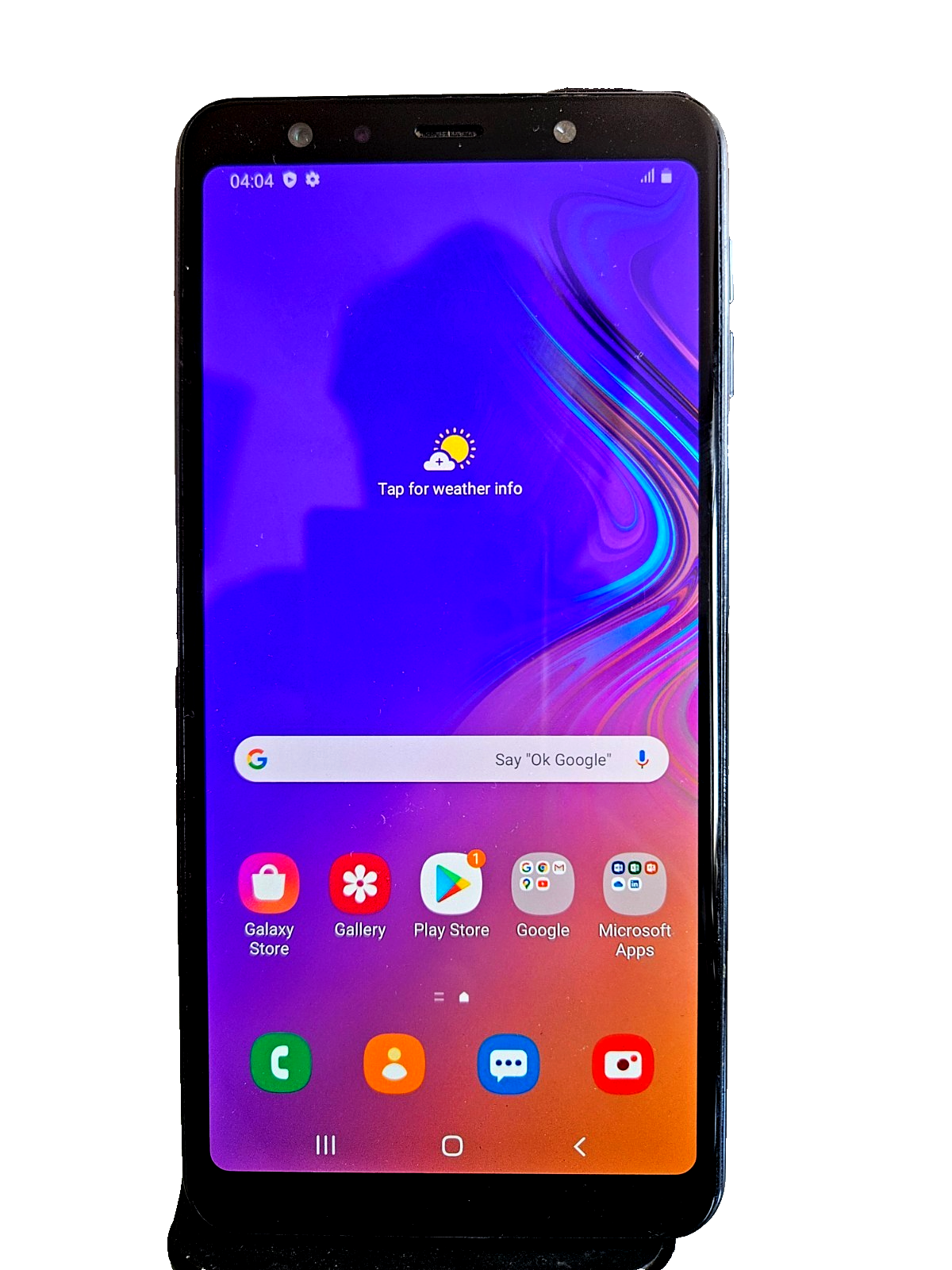 Samsung Galaxy A7 (2018) SM-A750 - 64GB - Blue (Unlocked) Fully Working B7-17