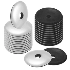 60-Pack Bonded Sealing Rubber Washers, #12 x 1" OD Neoprene Washer Gasket