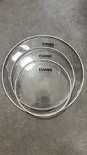 Evans Hydraulic Clear Drum Heads Set 10  12  ...