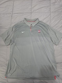 Ohio State Buckeyes Nike Polo Gray 3XL