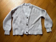Gap Kids Cream Cardigan Sweater Girls Medium 8 