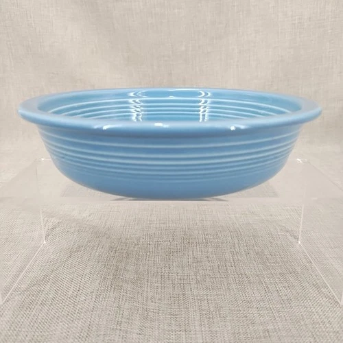 Fiesta Retired Periwinkle Classic Rim Cereal Bowl 6 7/8"  19 oz EX Condition