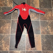 Coldfin Wetsuit Youth 6 Child Back Zip Full Surfing Diving Kids Wet Suit Swim PO