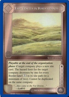 Fair Travels in Border-lands - The Wizards - Unlimited - Middle-Earth CCG