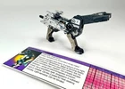 Vintage 1984 Hasbro G1 TRANSFORMERS RAVAGE COMPLETE Decepticon Cassette NICE