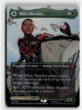 Miles Morales [Borderless Foil] #211 Prices | Magic Marvel Spider