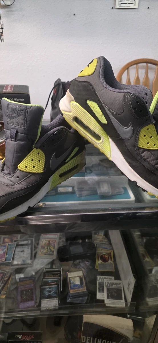 Nike Air Max 90 Premium Dark Grey Volt for Sale | Authenticity