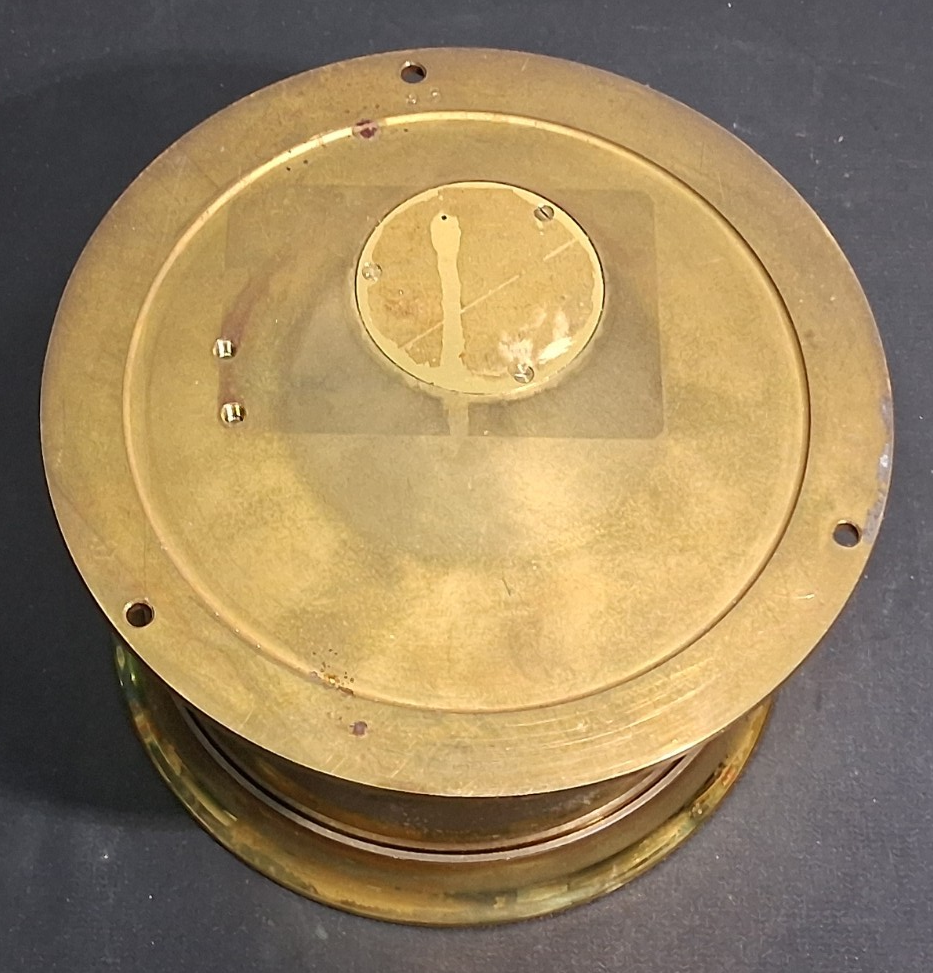 Chelsea Shipstrike Quartz Clock Brass Ships Clock 5.5
