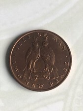 ISLE OF MAN COIN 1971 CIRCULATED 2 PENCE