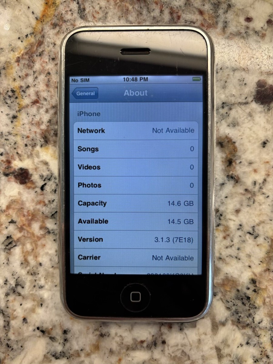 Apple iPhone 2G 1st Generation 16GB Black (Unlocked) used