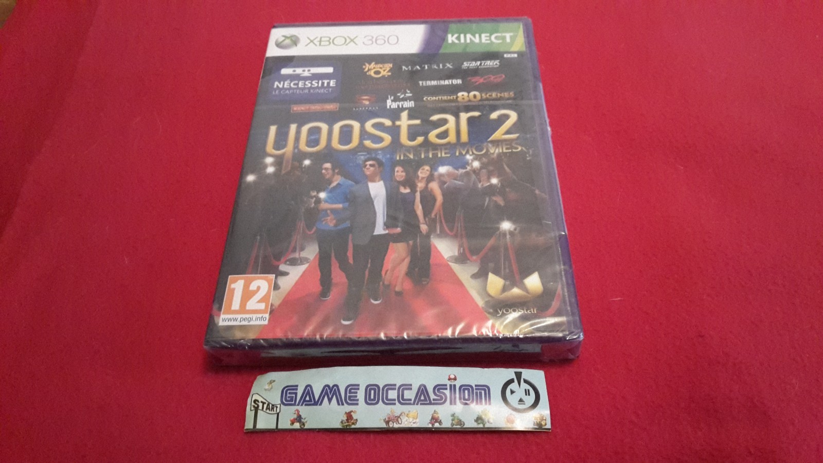 Yoostar 2 IN Il Movies Kinect Microsoft Xbox 360 Pal Nuovo IN Blister VF