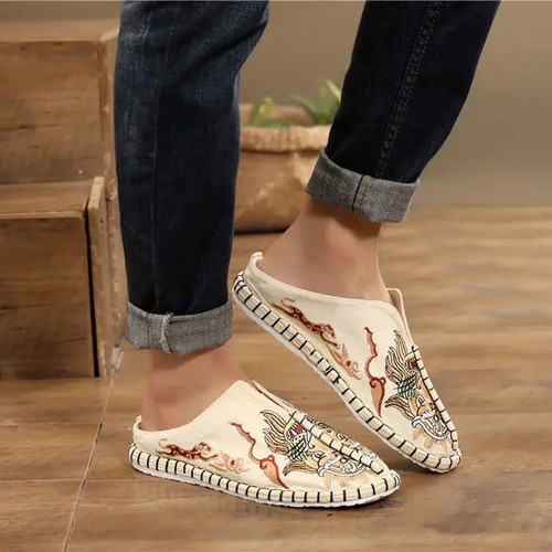 Summer Vintage Kungfu Shoes ethnic style shoes Chinese Traditional Shoes Wushu - Picture 19 of 23