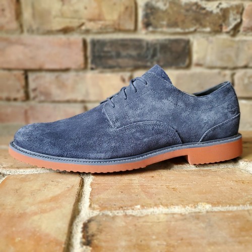 Timberland Men's Size 12 Navy Suede 