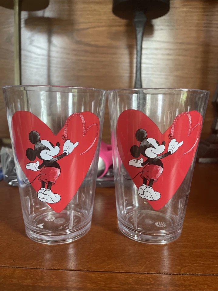 Disney Pottery Barn Mickey Mouse taza regalo de vacaciones escuela almuerzo niño estrella SET 2, Foto 4 de 4