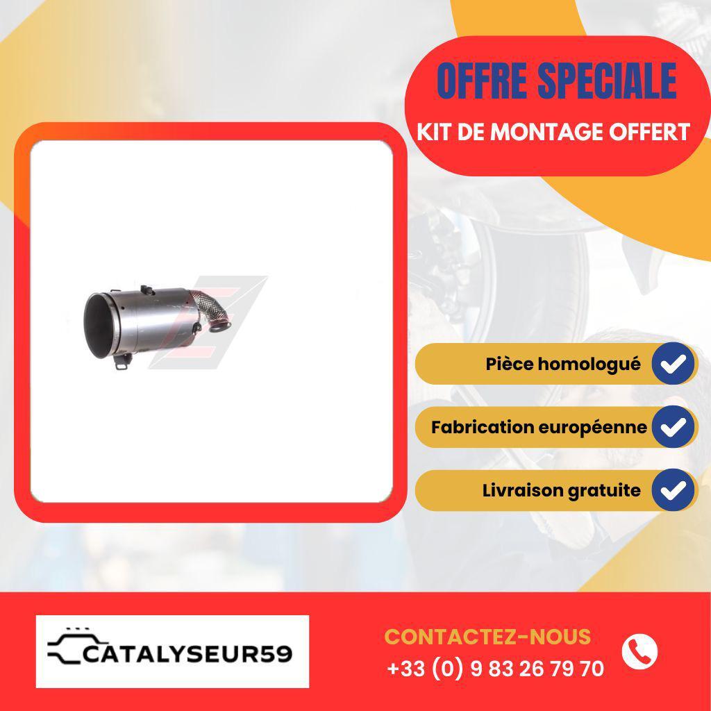 Catalyseur Citroën DS3 1.4 HDi avec filtre à particules diesel DV4C