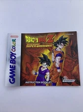 Dragon Ball Z Legendary Super Warriors Game Boy Color Instruction Manual Booklet