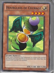 Hourglass of Courage STOR-EN091 Storm of Ragnarok 1st Edition Common