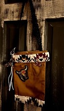 Handmade VTG 80  s 90  s Up cycled Purse Never Used