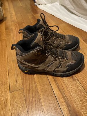 Mens Merrell MOAB 2 MID WP J06051 Waterproof Boots Earth  display picture 1