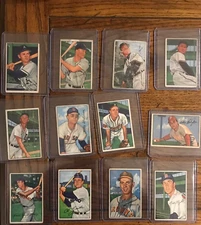 Virgil Red Stallcup 1952 Bowman  (Sale Is For The One Card In Title) (1437)