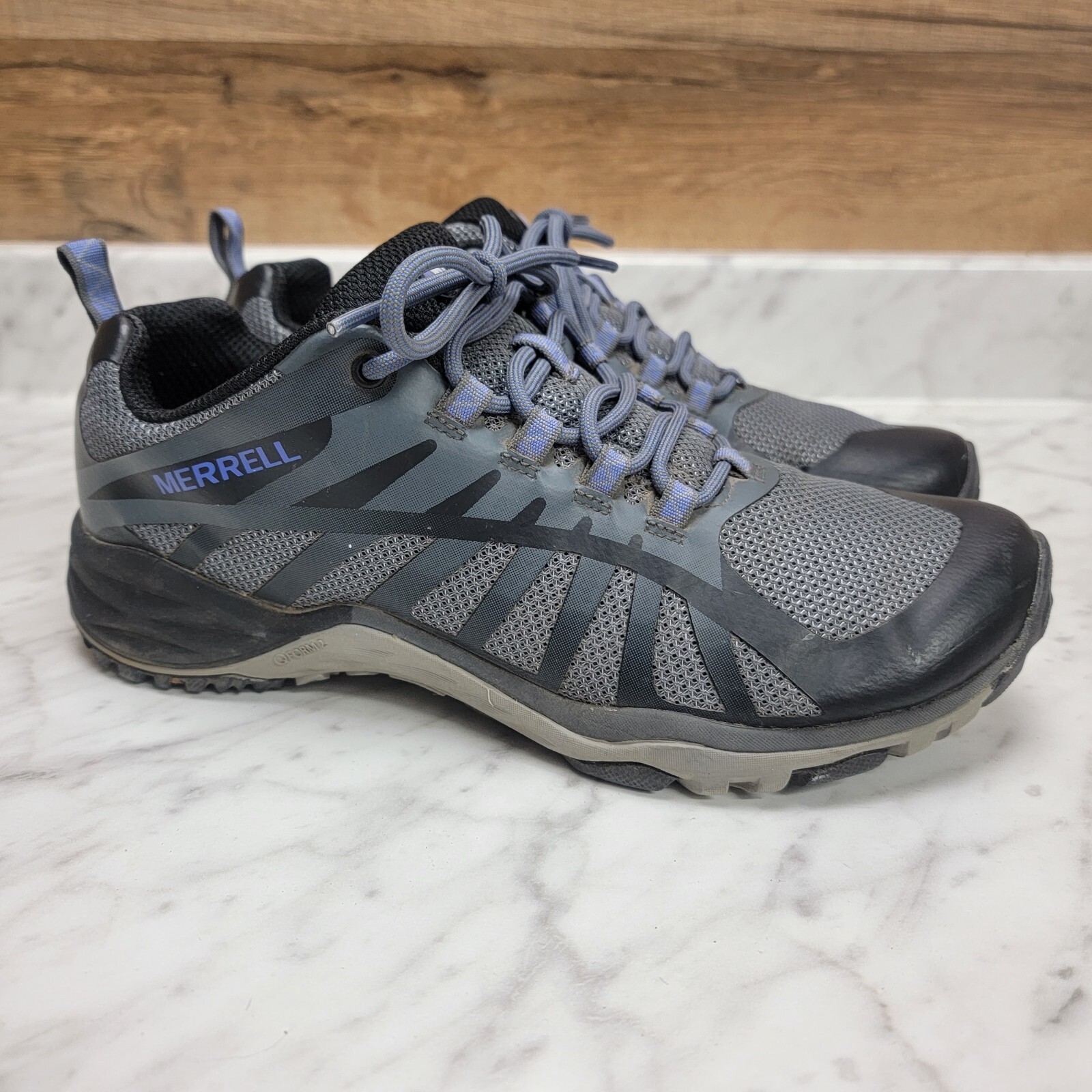 Merrell scarpe da trekking donna 8 M Siren Edge Q2 nero grigio trail running J4136