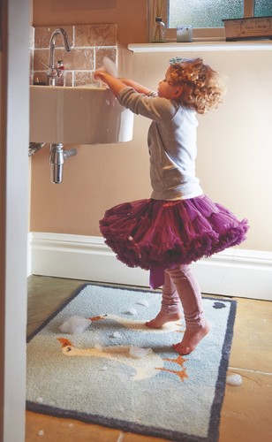 Hug Rug 2 Sizes (BATH MAT) Water Trapper Room / Floor Mat Machine Washable - Picture 18 of 29