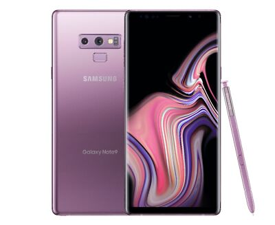#ad OPEN BOX Samsung Galaxy Note 9 SM N960U 128GB Factory Unlocked Smartphone Purple $149.92