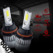 2x 9007 Hb5 488w 48800lm Cree Cob Led Headlight Kit Hilo Power Bulbs 6000k Hid