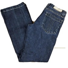 Tommy Hilfiger Cambridge Flare Jeans Size 4 29x32 Dark Wash Stretch Mid Rise