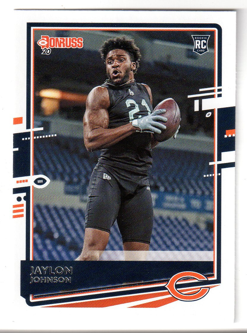 2020 Donruss #273 JAYLON JOHNSON RC! CHICAGO BEARS