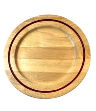 Serving Platter by "The Cellar" for R.H. Macy & Co.  Made of Parawood, 12 in.