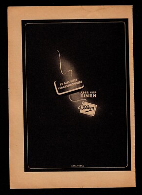 3w7243/ Dekorative Reklame von 1949   KNIRPS Taschenschirme