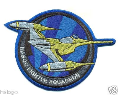 STAR WARS NABOO FIGHTER SQUAD PATCH - STW12