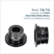 Bicycle Hub Endcap Repair Parts QR Thru Axle Boost Converter Adapter