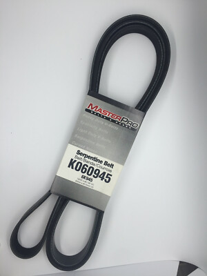 Serpentine Belt, V-ribbed 95 1/16'', MasterPro K060945  6K945