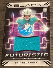 2022 Panini Black Erik Ezukanma #FUT-EEZ Rookie Futuristic Jersey Relic /125