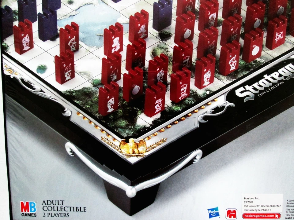 NEW Sealed Stratego Onyx Edition Hasbro Collectible Edition Strategy Board Game - Image 4 of 4