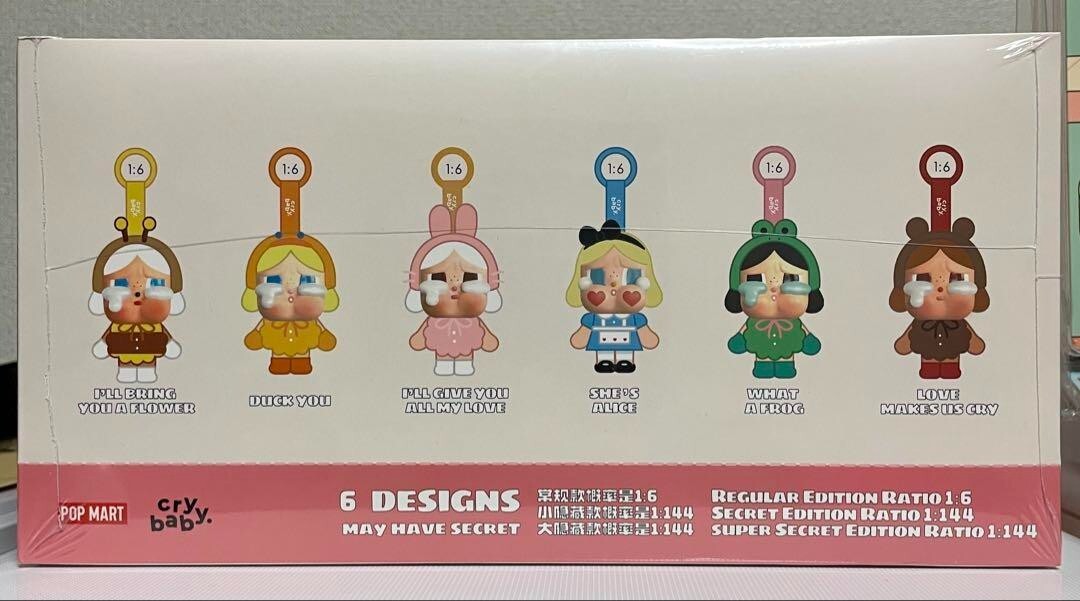 【POPMART】CRYBABY フィギュアCryingAgainシークレット CRYBABY Crying Again SUPER SECRET シークレット Popmart